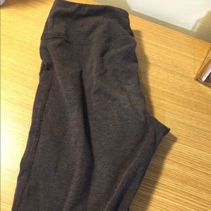 Grey yoga pants
